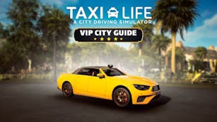 Product cover for Taxi Life: A City Driving Simulator - VIP City Guide - DLC