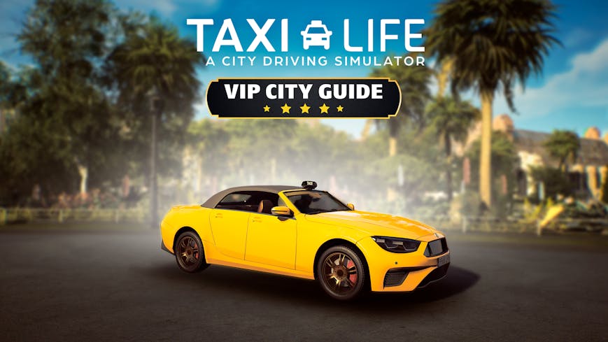 Product cover for Taxi Life: A City Driving Simulator - VIP City Guide