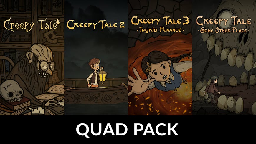 Product cover for Creepy Tale Quad Pack