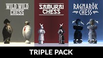 Product cover for Wild Wild + Samurai + Ragnarok Chess Pack