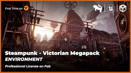 Steampunk - Victorian Environment Megapack