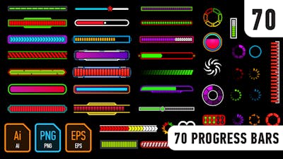 70 progress bars