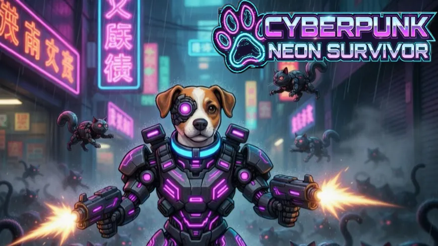 Product cover for Cyberpunk Neon Survivor
