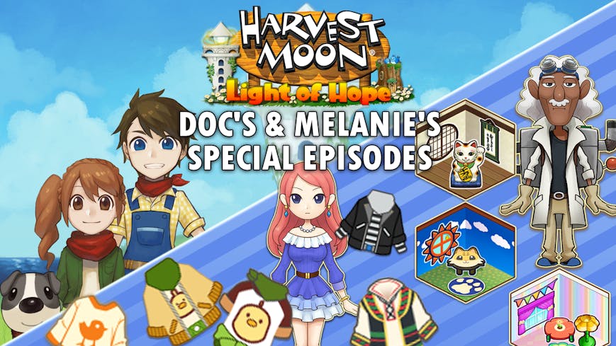 Product cover for Harvest Moon: Light of Hope Special Edition - Doc's & Melanie's Special Episodes