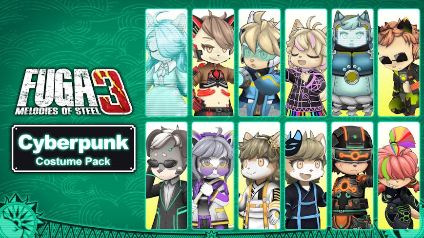 Fuga: Melodies of Steel 3 - Cyberpunk Costume Pack
