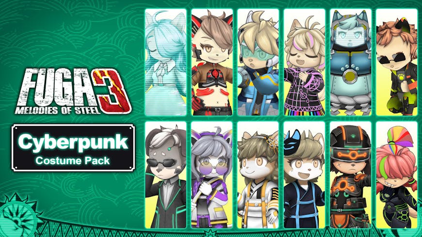 Product cover for Fuga: Melodies of Steel 3 - Cyberpunk Costume Pack