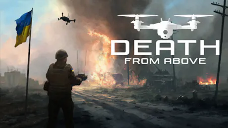 Product cover for Death From Above: A Ukrainian Drone Warstory