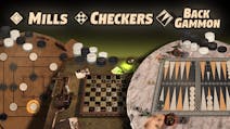Product cover for Backgammon + Checkers + Mills