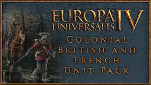 Product cover for Europa Universalis IV: Colonial British and French Unit Pack - DLC