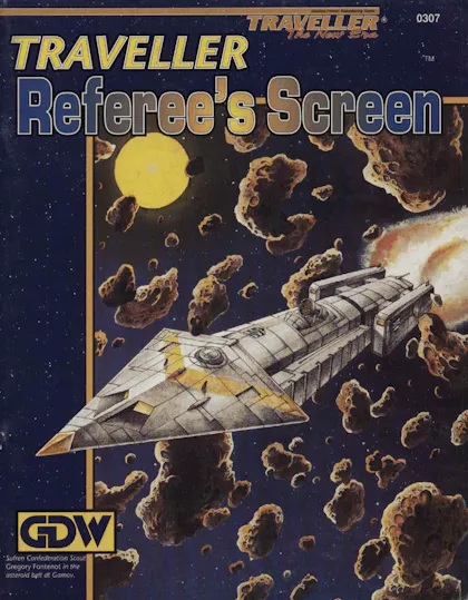 Traveller Referee's Screen