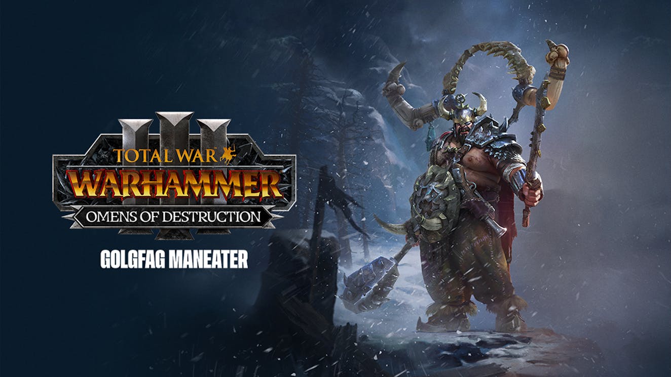 Product cover for Total War: WARHAMMER III - Golgfag – Omens of Destruction - DLC