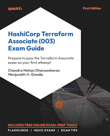 Product cover for HashiCorp Terraform Associate (003) Exam Guide