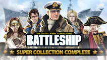 Product cover for Hasbro's BATTLESHIP Super Collection Complete