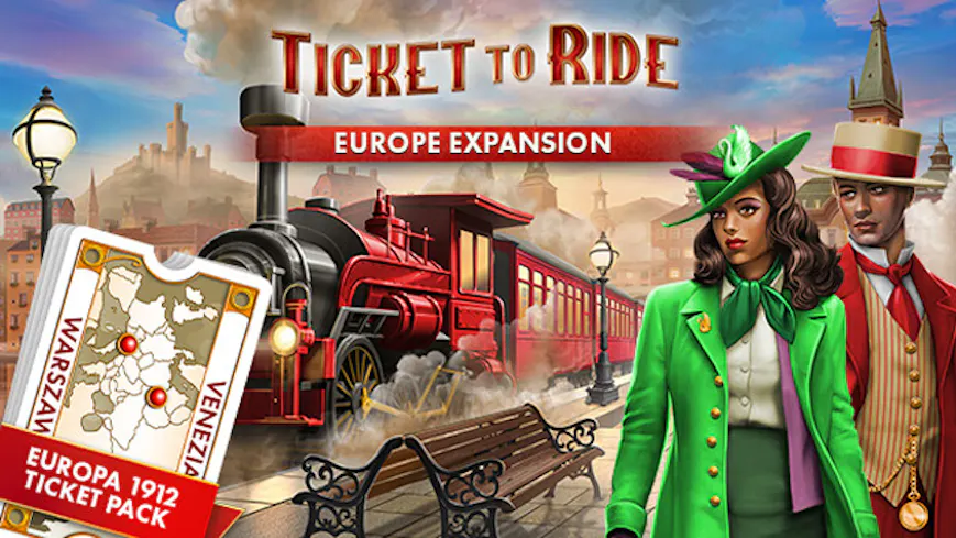Product cover for Ticket to Ride®: Europe Expansion