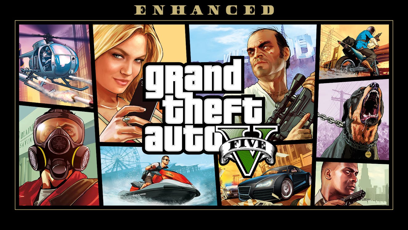 Product cover for Grand Theft Auto V Enhanced
