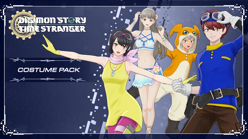 Product cover for Digimon Story Time Stranger - Costume Pack