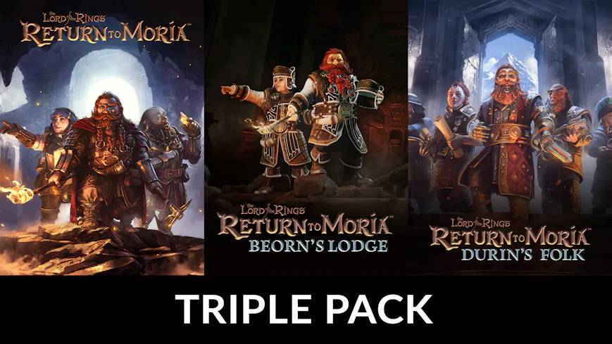 Product cover for The Lord of the Rings: Return to Moria™ + Beorn's Lodge Pack + Durin's Folk Expansion