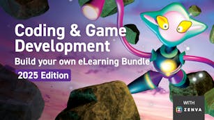Product cover for Coding and Game Development Build your own eLearning Bundle 2024 Edition