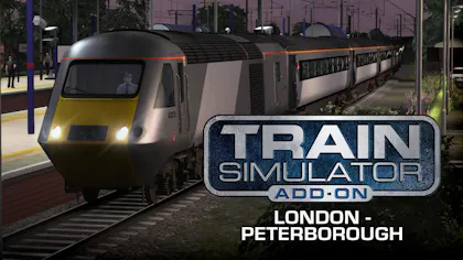 Product cover for Train Simulator: East Coast Main Line London-Peterborough Route Add-On - DLC