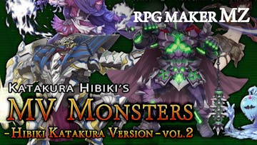RPG Maker MZ - MV Monsters HIBIKI KATAKURA ver Vol 2