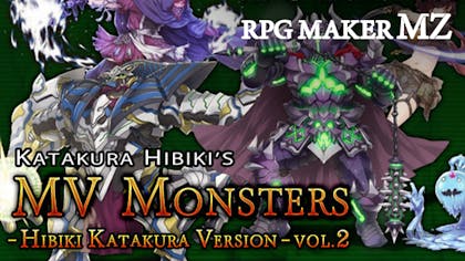 Product cover for RPG Maker MZ - MV Monsters HIBIKI KATAKURA ver Vol 2 - DLC