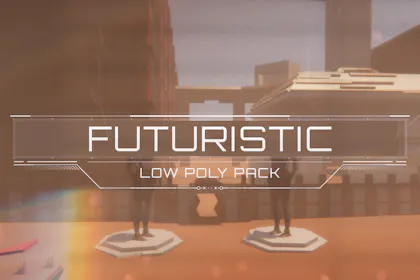 Futuristic Low Poly Pack