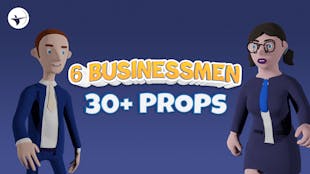 Businessmen Pack with Props