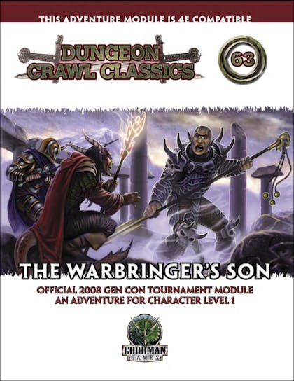 Dungeon Crawl Classics #63: The Warbringer's Son