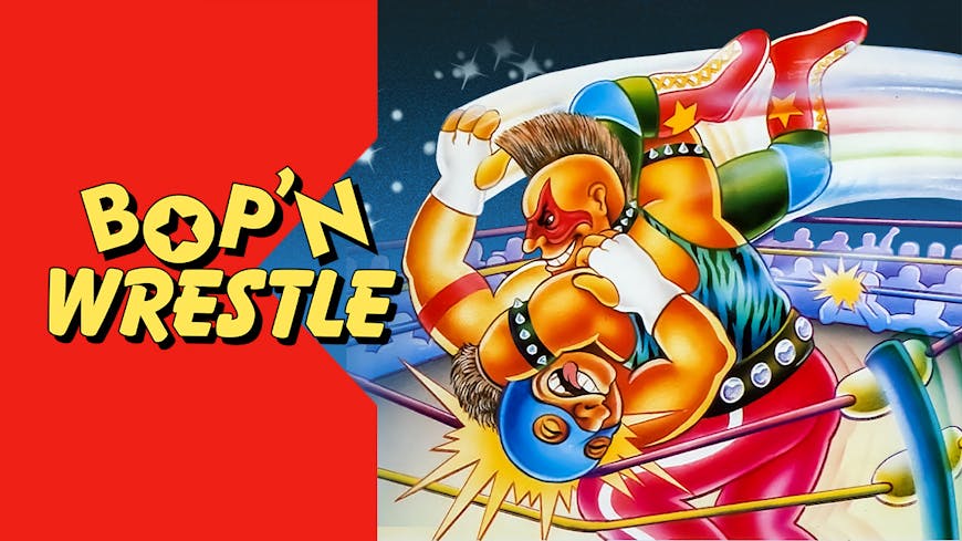 Product cover for Bop'N Wrestle