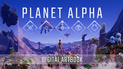 Product cover for PLANET ALPHA - Digital Artbook - DLC
