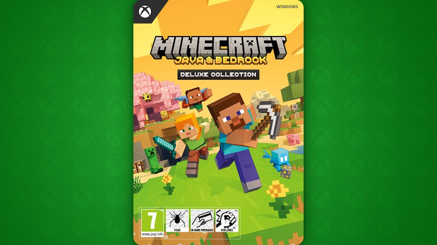 Minecraft: Java & Bedrock Edition Deluxe Collection - Windows 10 | PC ...