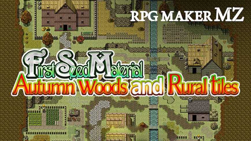 Product cover for RPG Maker MZ - FSM : Autumn Woods and Rural Tiles