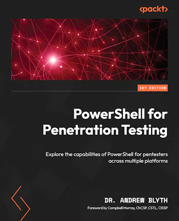 Product cover for PowerShell for Penetration Testing