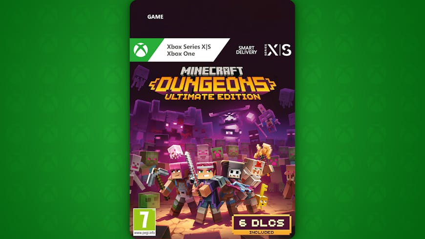 Product cover for Minecraft Dungeons Ultimate Edition