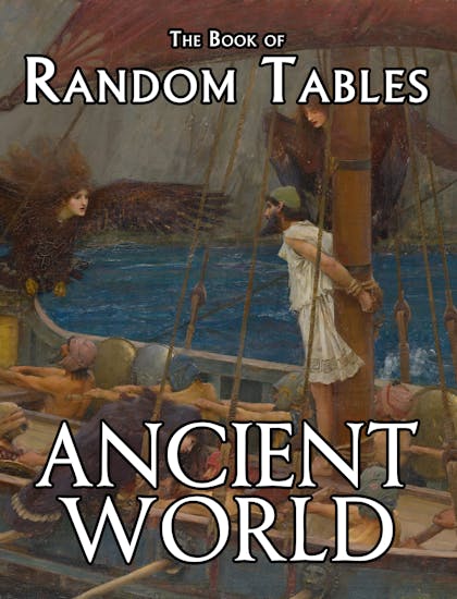 The Book of Random Tables: Ancient World