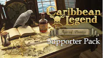 Product cover for Caribbean Legend: Age of Pirates - Supporter Pack