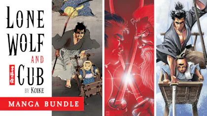 Product cover for Lone Wolf and Cub Koike Manga Bundle