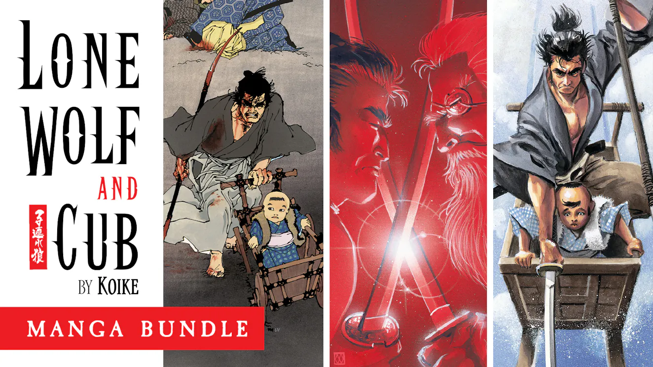 Product cover for Lone Wolf and Cub Koike Manga Bundle