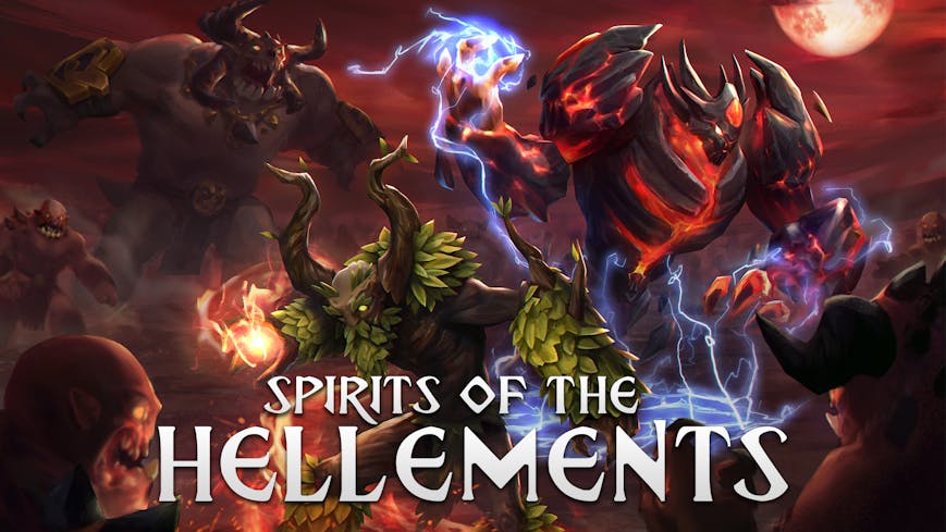 Product cover for Spirits of the Hellements - TD