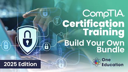 Product cover for CompTIA Certification Training Build your own Bundle 2025 Edition