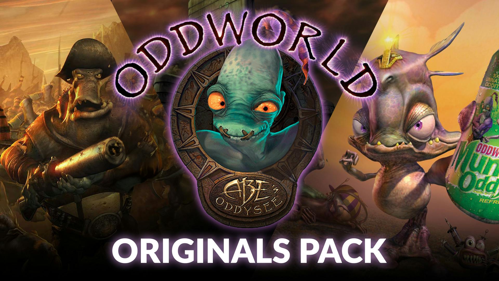 Oddworld:　Fanatical　Steam　Originals　Pack　ゲームバンドル