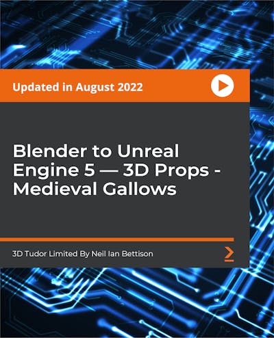 Blender to Unreal Engine 5 — 3D Props - Medieval Gallows