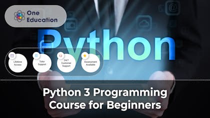 Python 3 Programming Course for Beginners
