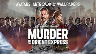 Product cover for Agatha Christie Murder on the Orient Express avatars artbook and wallpapers - DLC
