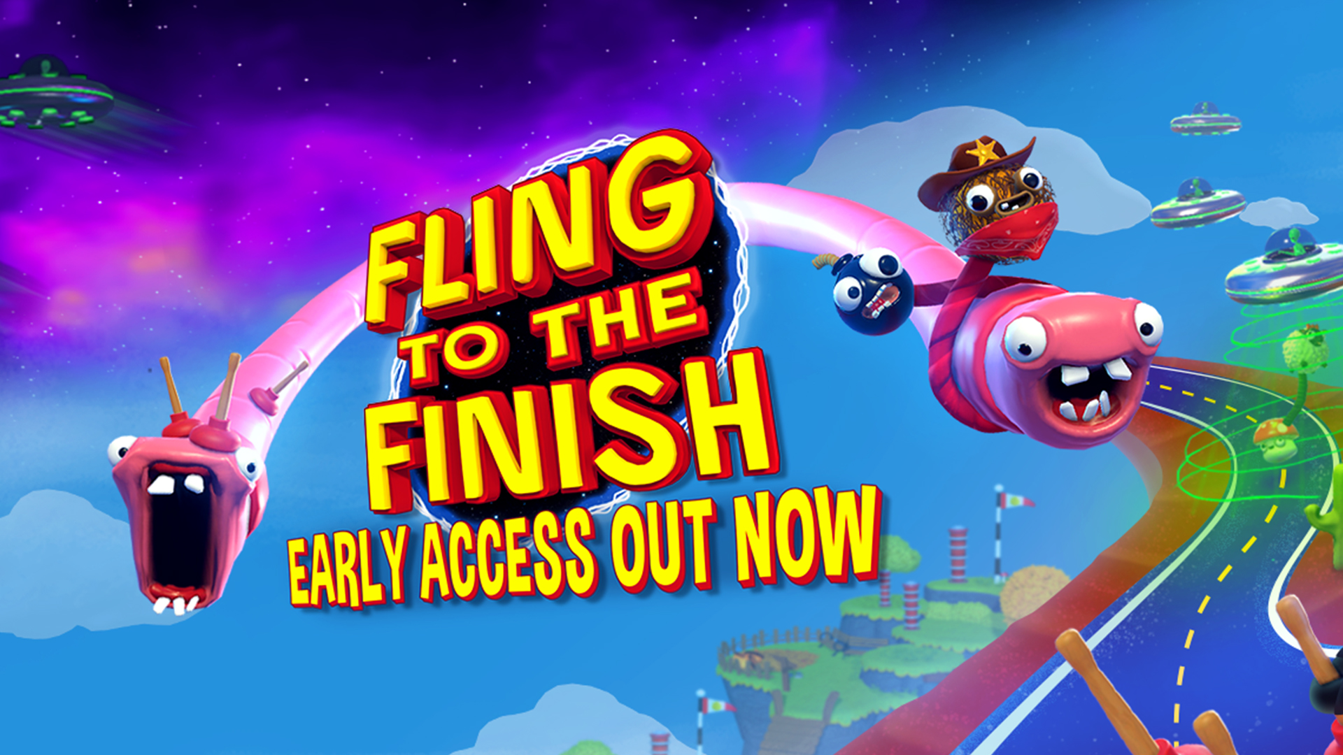 fling to the finish key