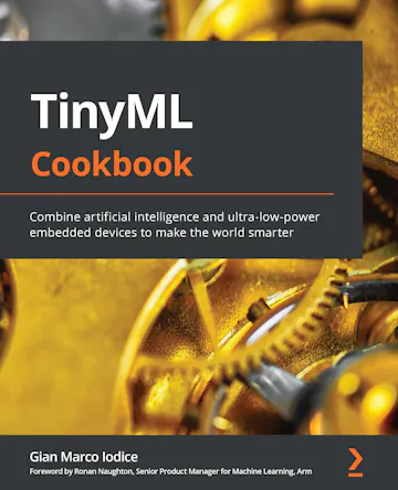 Product cover for TinyML Cookbook