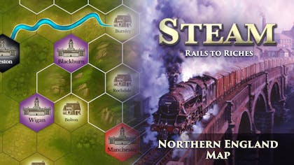 Product cover for Steam: Rails to Riches - Northern England Map - DLC