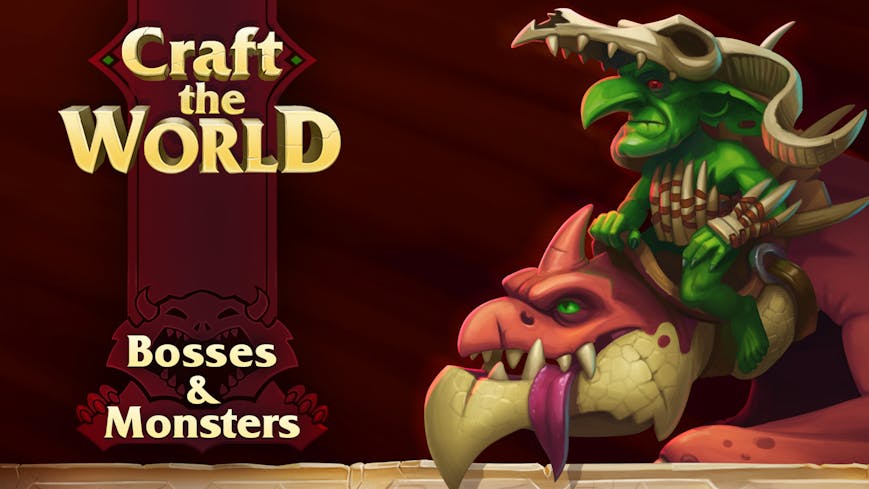 Product cover for Craft The World - Bosses & Monsters