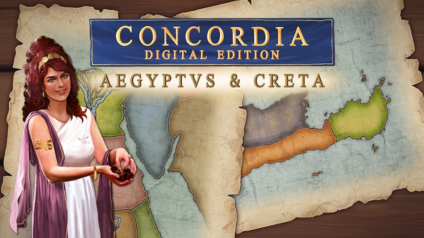 Product cover for Concordia: Digital Edition - Aegyptus & Creta