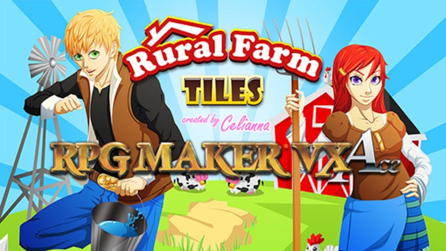 Product cover for RPG Maker VX Ace: Rural Farm Tiles Resource Pack DLC